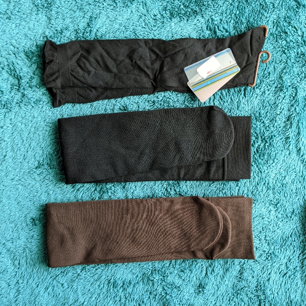 3 Pairs of Knee Socks/Boot Socks